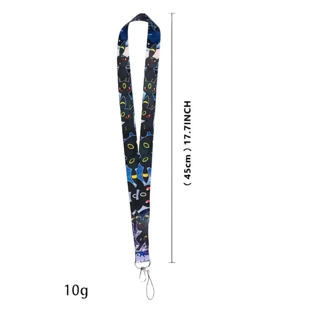 Umbreon Character Badge Holder Lanyard ID Card & Keychain Set